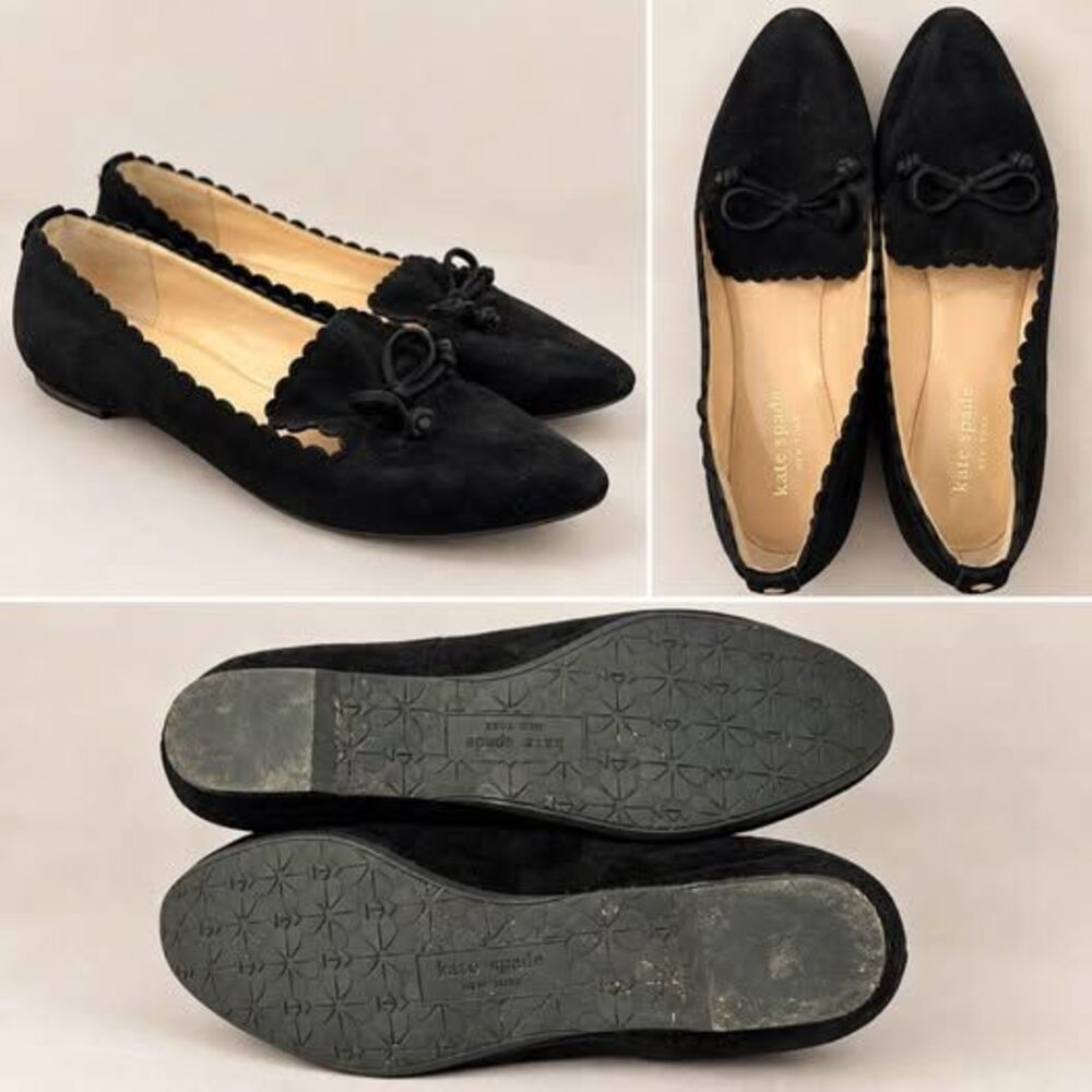 Kate Spade Jaen Scalloped Flats